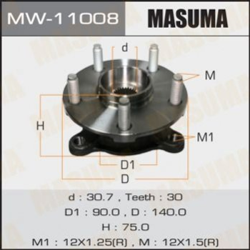 Подшипник ступицы MASUMA MW11008 Lexus GS, IS 4355030031, 4355030030