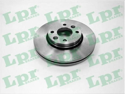 Диски гальмові LPR R1058V Renault Clio, Kangoo, Captur, Zoe 402061200R, 402067016R, 4154200101