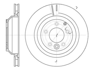 Тормозные диски ROADHOUSE 61302.10 Porsche Cayenne; Audi Q7; Volkswagen Touareg 7L8615601A, 7L8615601D, 7L8615601E