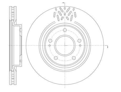 Тормозные диски ROADHOUSE 699610 Mitsubishi Grandis MN116979