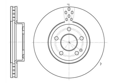 Тормозные диски ROADHOUSE 6679.10 Mercedes Vito, V-Class 6394210012, A6394210012