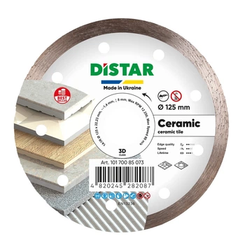 Круг алмазный отрезной Distar 1A1R 125 CERAMIC (10170085073)