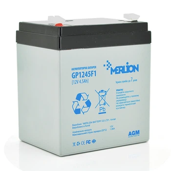 Корпус для аккумуляторной батареи MERLION GP1245F1, Q10