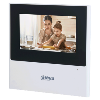 4,3" IP видеодомофон с Wi-Fi Dahua DHI-VTH2611L-WP