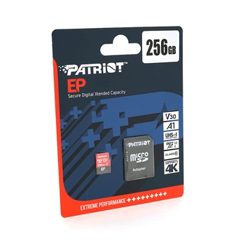 Карта пам'яті Patriot LX microSDHC Class 10 UHS-I, 256GB
