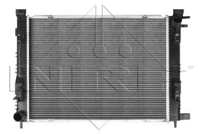 Радиатор охлаждения двигателя NRF 58444 Dacia Logan, Duster; Renault Captur, Sandero, Clio, Logan, Duster 214100055R, 214105423R, 214106179R