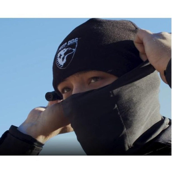 Антибактериальная маска Original SWAT F.A.N.G Neck Gaiter Large, Чорний