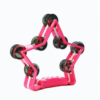 Тамбурин в форме звезды Alice ATB004 Pink