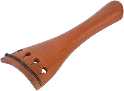 Струнодержатель для скрипки без машинки 3/4 с жилкой, коричневый