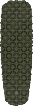 Коврик надувной Highlander Nap-Pak Inflatable Sleeping Mat PrimaLoft 5 см Оливковый (AIR072-OG) (930481)