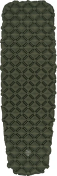 Коврик надувной Highlander Nap-Pak Inflatable Sleeping Mat XL 5 см Оливковый (AIR073-OG) (930483)