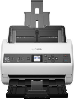 Сканер Epson WorkForce DS-730N White (B11B259401)