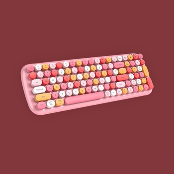 Клавіатура бездротова VHG Candy BT Pink