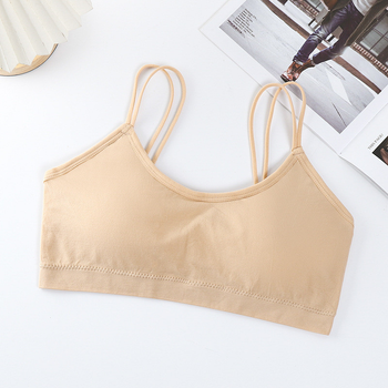 Женский топ топик бюстгальтер бралетт лиф Honey Fashion Accessories One Size (S/M) бежевый (2-39)