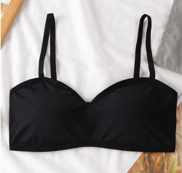 Женский бюстгальтер топик топ Honey Fashion Accessories One Size (S/M) черный (2-19)