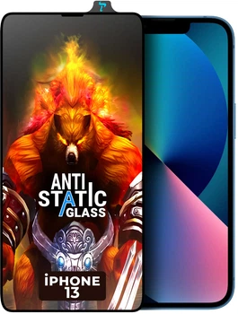 Защитное стекло ESD Antistatic iPhone 13 (34137)