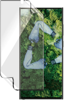 Folia ochronna Panzer Glass Ultra-Wide Fit Matrix do Samsung Galaxy S23 Ultra Black (5711724073205)