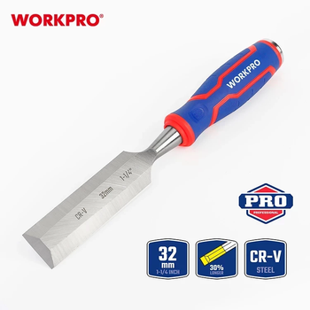 Стамеска - долото ударная WORKPRO 32 мм CR-V PRO WP243011