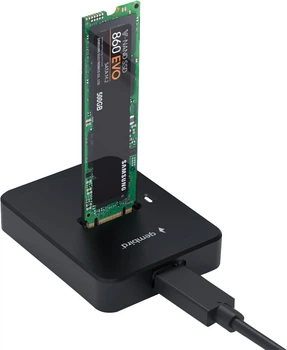 Stacja dokująca Gembird dla SSD M.2 DD-U3M2 Black