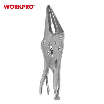 Клещи зажимные прямые (длинный нос) WORKPRO 250 мм WP231040