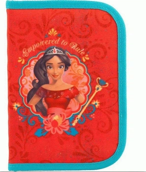Пенал без наповнення 622 Elena of Avalor 19,5x13x3,7 см 1відділення,2 відвороти Kite