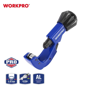 Труборез роликовый WORKPRO, регулируемый 3-32mm (1/8 to 1-1/4") PRO WP301005