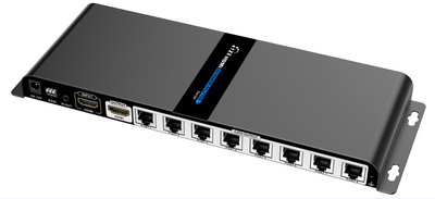 Разветвитель-удлинитель 1 на 8 HDMI по витой паре до 40 метров Lenkeng LKV718Pro