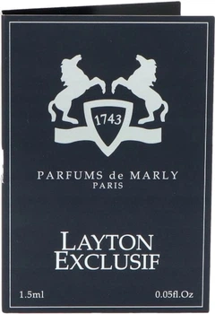Пробник Парфюмированная вода для мужчин Parfums de Marly Layton Exclusif 1.5 мл (3700578501448)