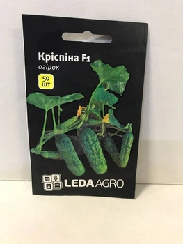 Насіння огірка Кріспіна F1 ранній гібрид 38-40 днів 50 шт LedaAgro