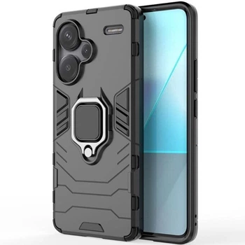 Чохол з підставкою Deexe Hybrid Case для Xiaomi Redmi Note 13 Pro+ - Black