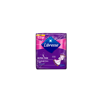 Гігієнічні прокладки Libresse Ultra Night extra wing 8 шт (7322540918281)