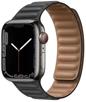 Ремінець Drobak Leather Link для Apple Watch All Series 38/40/41mm Black (191973)