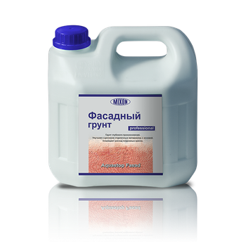 Фасадний грунт - вологоізолятори Mixon Aquastop F 3л
