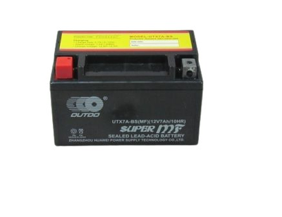 Аккумулятор Outoo 12V7A гелевый UTX7A от 50 до 150 см3 95*87*150