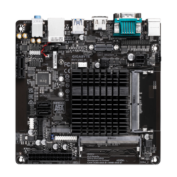 Материнская плата Gigabyte N4120I H mini-ITX/Intel Celeron N4120 DDR4 VGA/HDMI