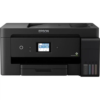 Універсальний принтер Epson L14150 кольоровий Wi-Fi/USB вбудований факс Чорний
