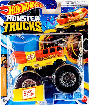 Hot Wheels Monster Trucks 1:64 Scale Oscar Mayer Includes Connect and Crash  Car, 1 - Kroger