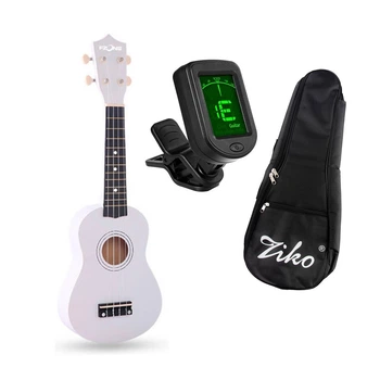 Укулеле Fzone FZU-002 (White) + чохол з утеплювачем, тюнер