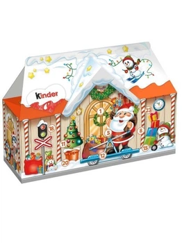 Дом Kinder Mix 3D House ADVENT Молочный шоколад 234 g Адвент календарь