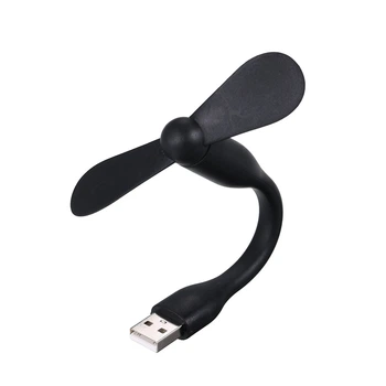 Мобильный вентилятор USB черный