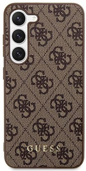 Etui plecki Guess 4G Big Metal Logo do Samsung Galaxy S23 Plus Brown (3666339116996)