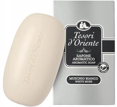 Perfumowane kremowe mydło Tesori d'Oriente Białe piżmo 150 g (8008970041124)