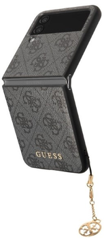 Панель Guess 4G Charms Collection для Samsung Galaxy Z Flip 4 Сірий (3666339100346)