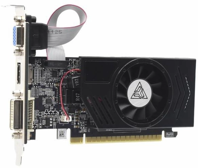 Видеокарта Arktek PCI-Ex GeForce GT 420 Low Profile 2GB DDR3 (128bit) (700/900) (VGA, DVI, HDMI) (AKN420D3S2GL1)
