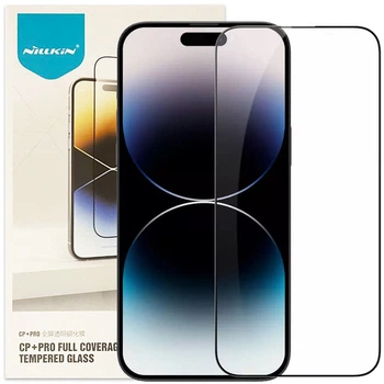 Защитное стекло Nillkin (CP+PRO) для Apple iPhone 15 Pro (6.1") Черный