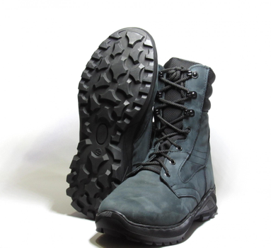 Берцы зимние с мембранным утеплителем до -20'С, обувь для военных, Нацгвардии, полиции KROK BЗ4, 42 размер, черные, 01.42