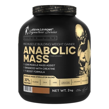 Гейнер Anabolic Mass, 3 кг Полуниця Kevin Levrone (fit0016854)