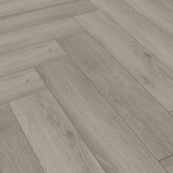 Ламинат kronotex herringbone 3773 светло - серый 8 мм 32 класс французская ёлка