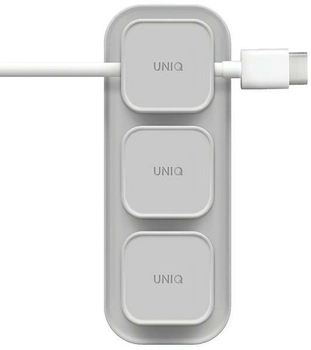 Organizer Uniq Pod Mag do kabli samoprzylepny magnetyczny Szary (8886463684955)