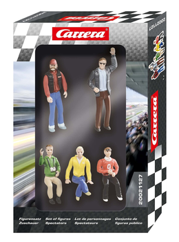 Zestaw figurek dla toru samochodowego Carrera Widzowie 5 szt (4007486211278)